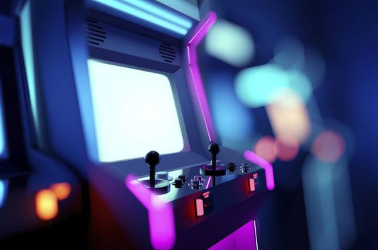PHOTOWALL / Neon Retro Arcade Machine (e338104)