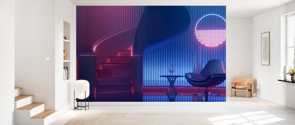 PHOTOWALL / Futuristic Retro Interior (e338109) | 輸入壁紙