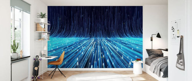 PHOTOWALL / Abstract Flowing Data Ramp (e338111)