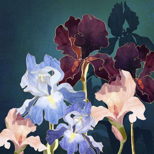 PHOTOWALL / Iris Abstract (e338639)