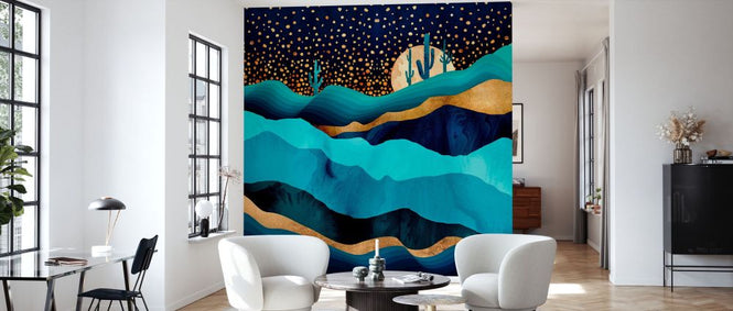 PHOTOWALL / Indigo Desert Night (e338636)