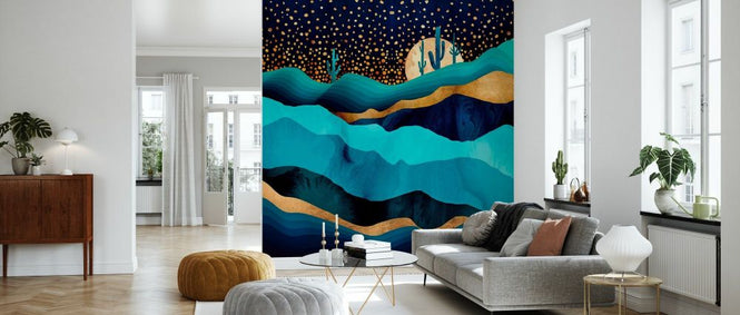 PHOTOWALL / Indigo Desert Night (e338636)