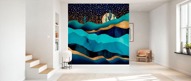 PHOTOWALL / Indigo Desert Night (e338636)