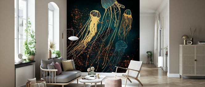 PHOTOWALL / Metallic Jellyfish II (e338649)