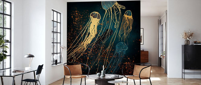 PHOTOWALL / Metallic Jellyfish II (e338649)