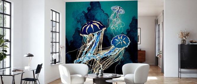 PHOTOWALL / Metallic Jellyfish III (e338648)