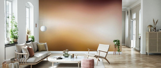 PHOTOWALL / Aura - Ochre Bordeaux (e338496)
