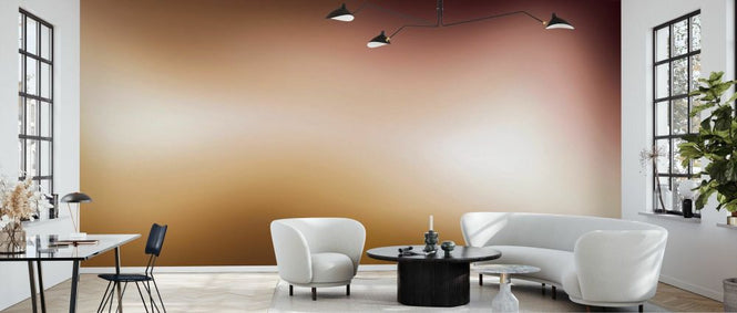 PHOTOWALL / Aura - Ochre Bordeaux (e338496)