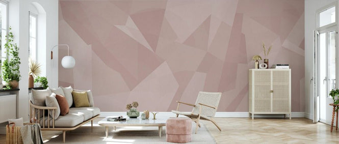 PHOTOWALL / Geometric - Bubblegum (e338511)