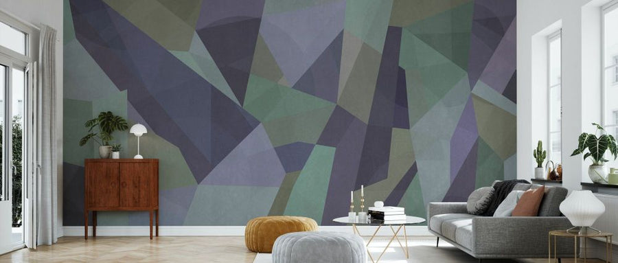 PHOTOWALL / Geometric - Mint (e338515)