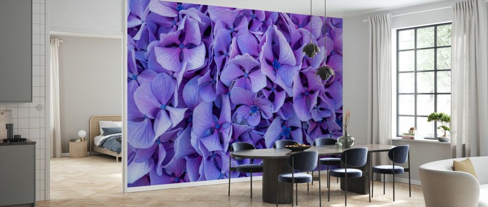 PHOTOWALL / Hydrangea Flowers (e338859) | 輸入壁紙専門店