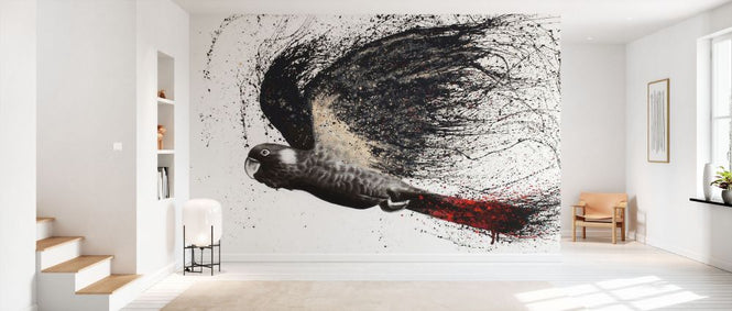 PHOTOWALL / Fearless Black Cockatoo (e338670)