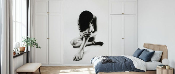 PHOTOWALL / Nude Woman Charcoal Study 51 (e338678)