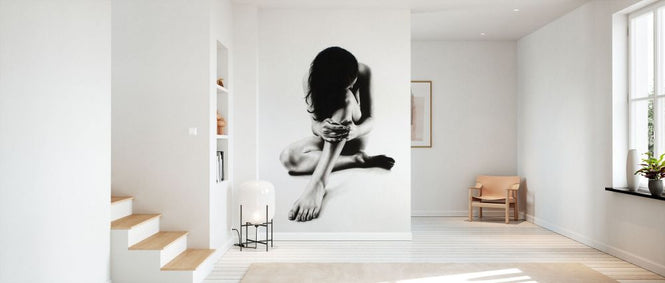 PHOTOWALL / Nude Woman Charcoal Study 51 (e338678)