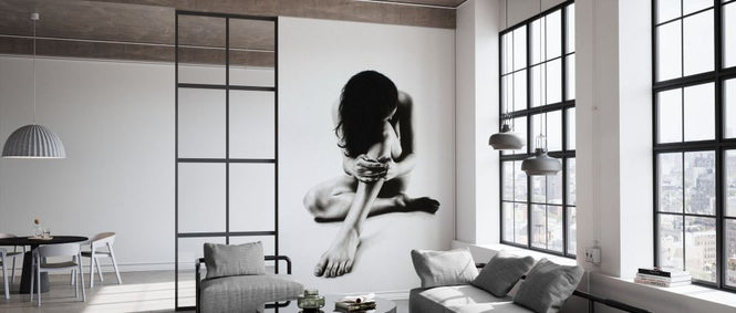 PHOTOWALL / Nude Woman Charcoal Study 51 (e338678)