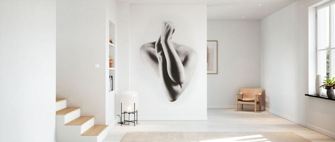 PHOTOWALL / Nude Woman Charcoal Study 55 (e338683)