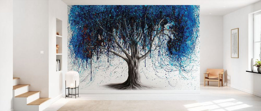 PHOTOWALL / Blue Moonlight Tree (e83855)