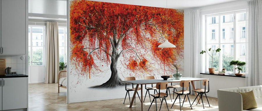 PHOTOWALL / Crisp Amber Tree (e83857)