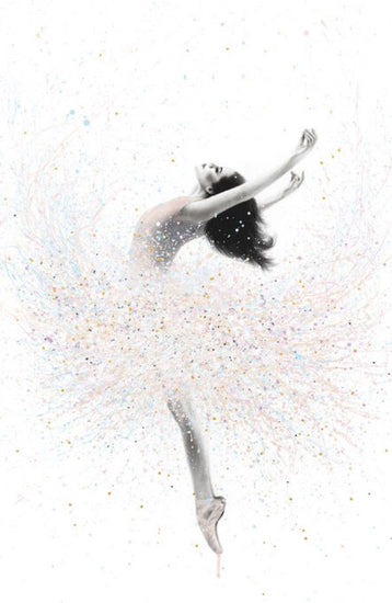 PHOTOWALL / Snow Lake Ballerina (e83880)