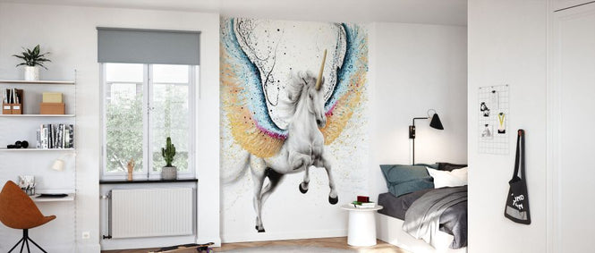 PHOTOWALL / Whimsical Unicorn (e83925)