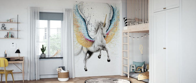 PHOTOWALL / Whimsical Unicorn (e83925)