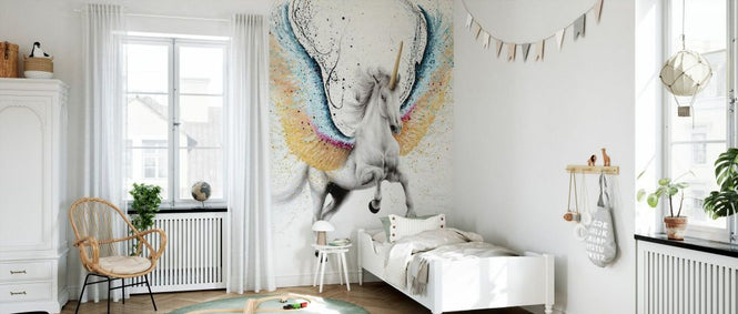 PHOTOWALL / Whimsical Unicorn (e83925)