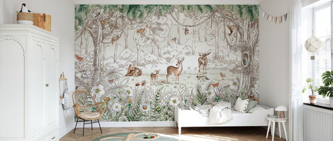 PHOTOWALL / Forest Friends - Spring (e84068)