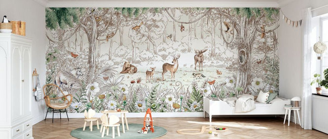 PHOTOWALL / Forest Friends - Spring (e84068)
