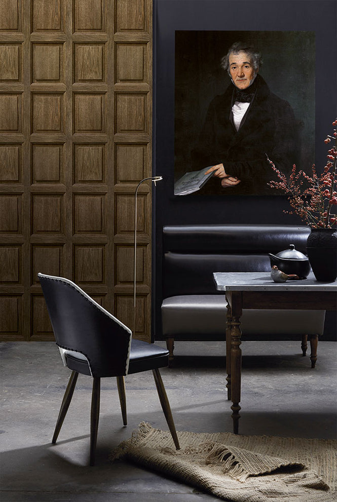 【切売m単位】KOZIEL / BOISERIE ANGLAISE CHENE FONCE(パネリング) 8888-313