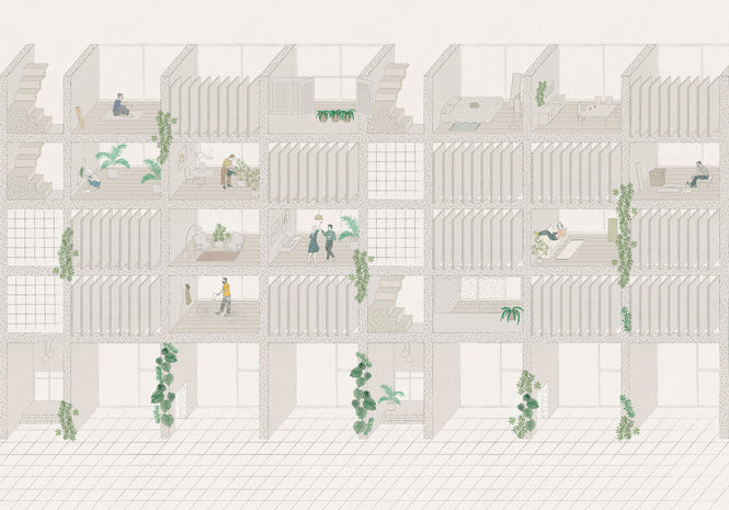 coordonne / RANDOM ARCHIST / CAMPUS Grey 9000072 N