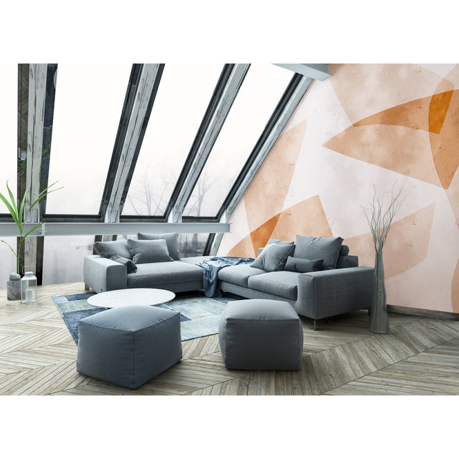 輸入壁紙 coordonne / RANDOM ARCHIST / SHAPES Orange 9000201 N