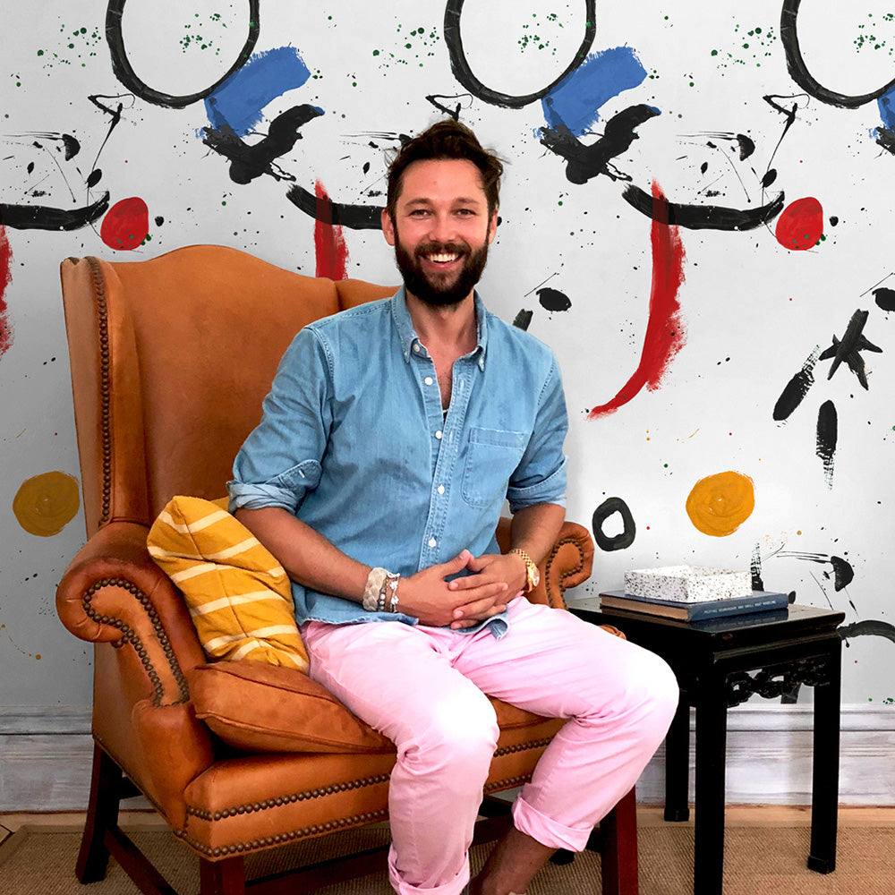 はがせる シール壁紙 wallshoppe / Sidewalk-Red | 輸入壁紙専門店