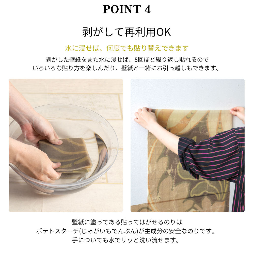 はがせる 壁紙 【Hattan Pattern】NLXL Crate labels Fruit