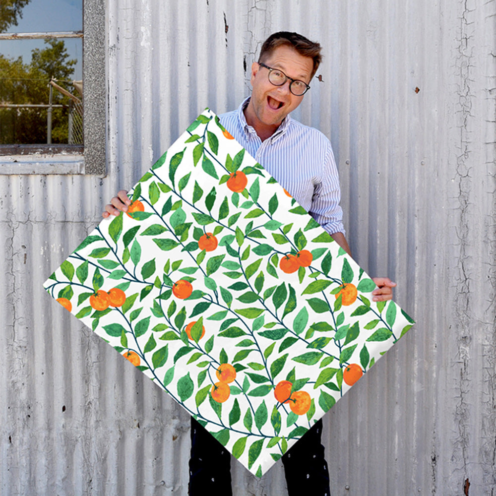 はがせる シール壁紙 wallshoppe / Pacifico Palm-Onyx #1 | 輸入壁紙