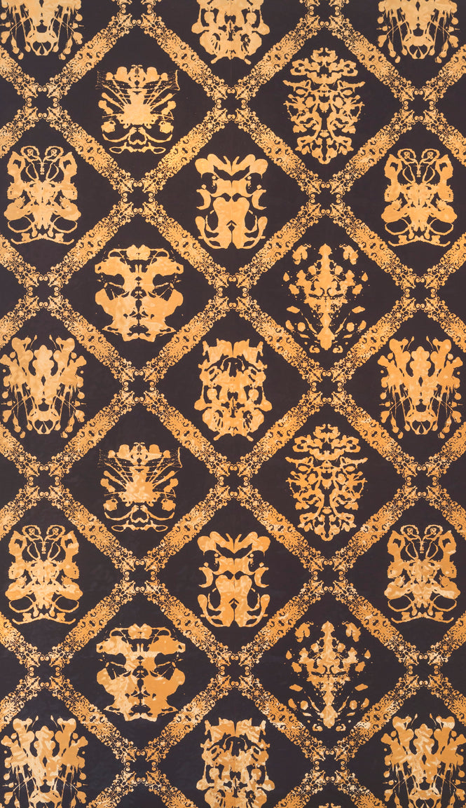 Andy Warhol / Rorschach / Storm On Gold