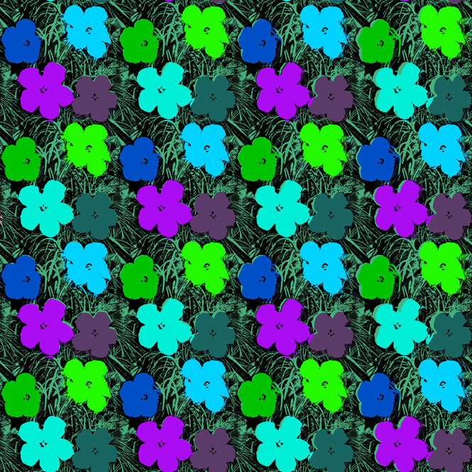Andy Warhol / Small Flowers / Lolite