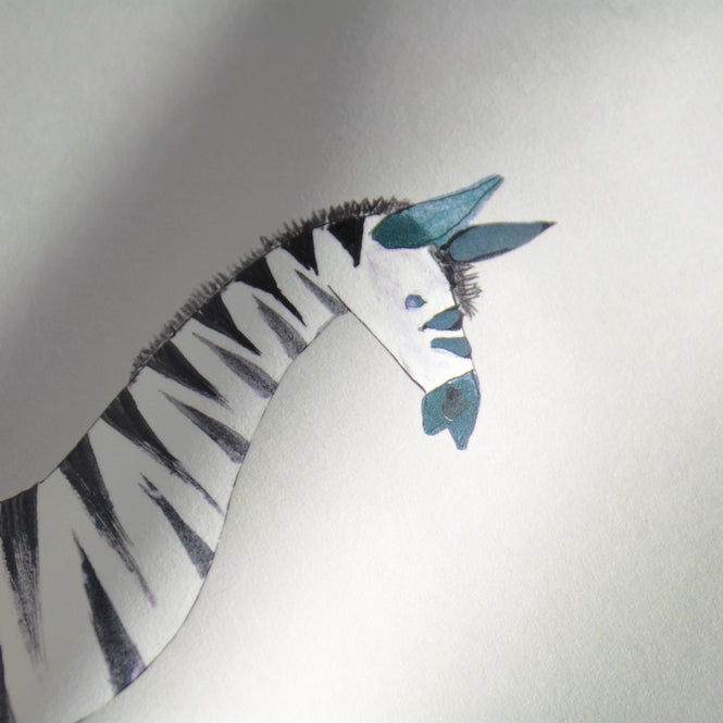 KEK Amsterdam / FIEP WESTENDORP / WALLPAPER ZEBRA GREY WP-126