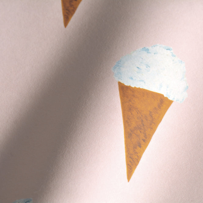KEK Amsterdam / FIEP WESTENDORP / WALLPAPER ICE CREAM PINK WP-129