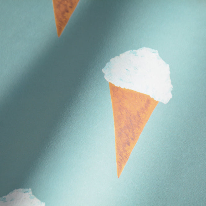 KEK Amsterdam / FIEP WESTENDORP / WALLPAPER ICE CREAM PETROL WP-130