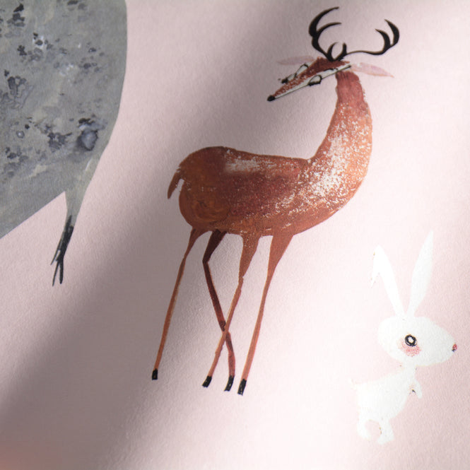 KEK Amsterdam / FIEP WESTENDORP / WALLPAPER ANIMAL MIX PINK WP-132