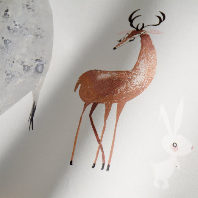 KEK Amsterdam / FIEP WESTENDORP / WALLPAPER ANIMAL MIX GREY WP-133