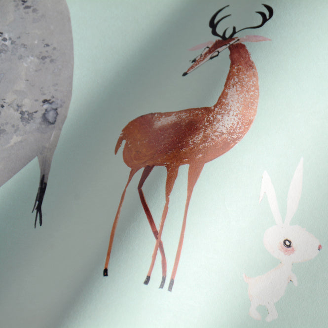 KEK Amsterdam / FIEP WESTENDORP / WALLPAPER ANIMAL MIX MINT WP-134