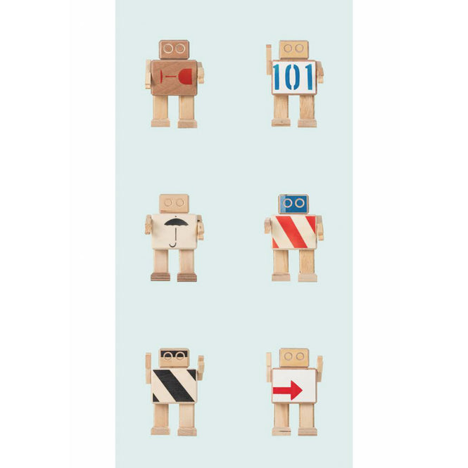 KEK Amsterdam / KIDS / WALLPAPER RIJKSWACHTERS LIGHT BLUE WP-408