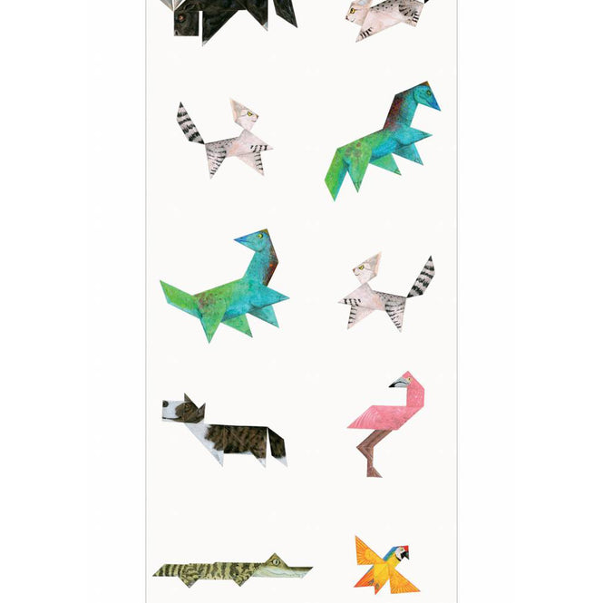 KEK Amsterdam / KIDS / WALLPAPER TANGRAM ANIMALS WP-421