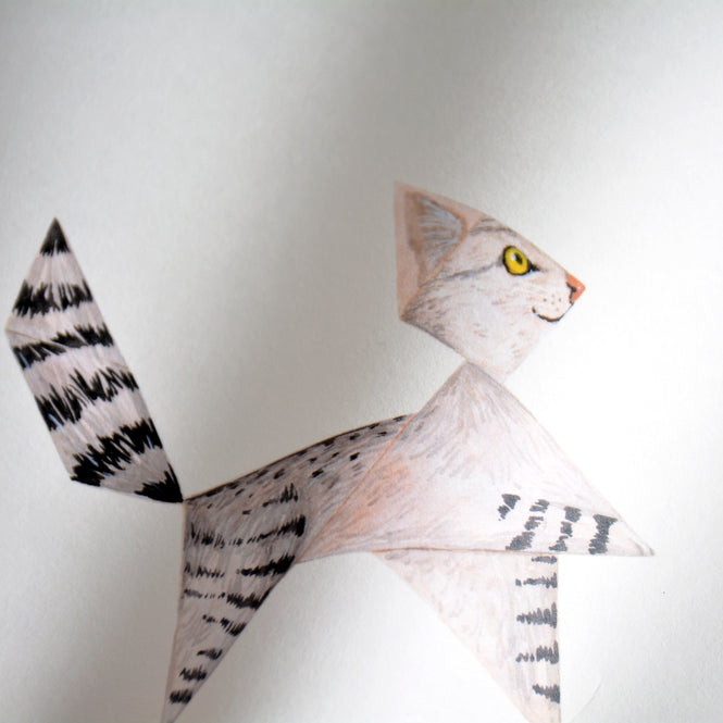 KEK Amsterdam / KIDS / WALLPAPER TANGRAM ANIMALS WP-421