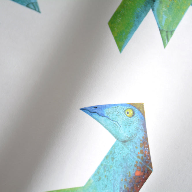 KEK Amsterdam / KIDS / WALLPAPER TANGRAM DINO WP-423