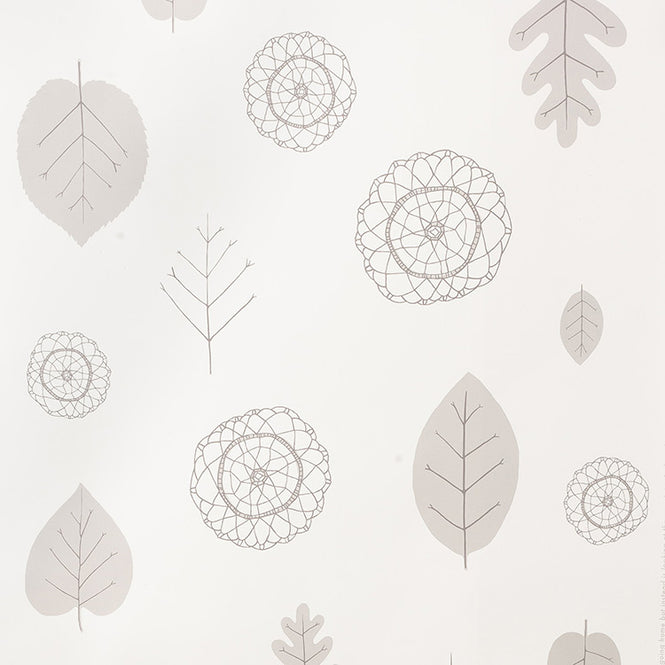 Thatcher / A View of The Woods / Grey and Mink on Cream