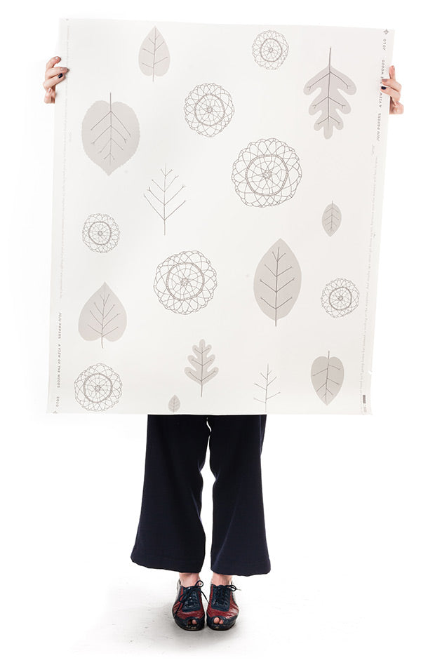 Thatcher / A View of The Woods / Grey and Mink on Cream