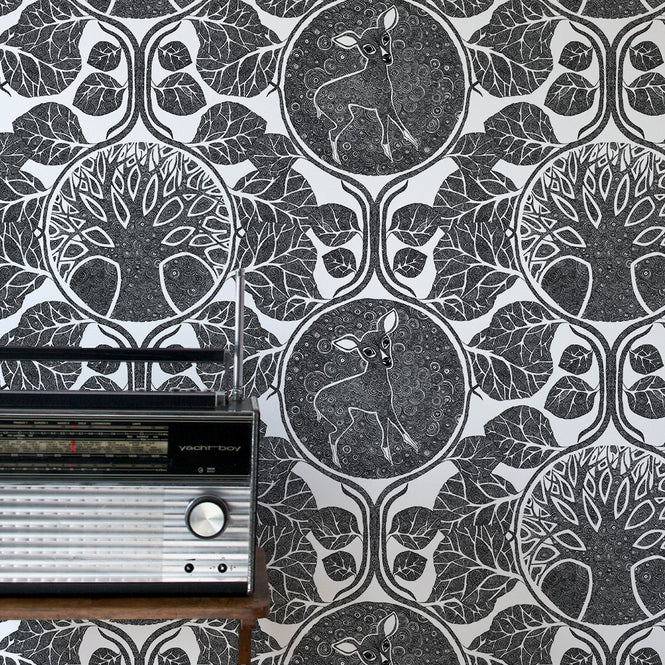 Camilla Meijer / A Woodland Story Charcoal WP14-AW02-CH