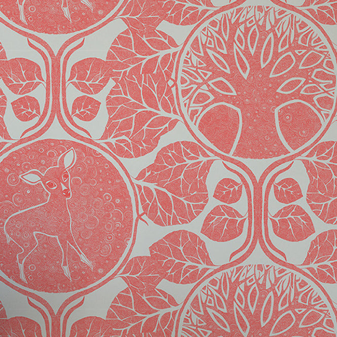 Camilla Meijer / A Woodland Story Peach Red WP14-AW04-PR